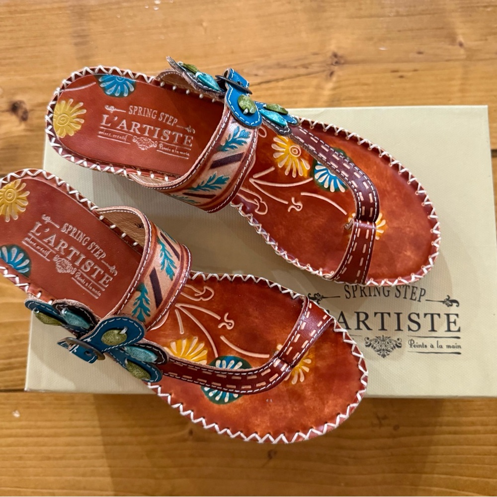 L'Artiste Women's Floral Thong